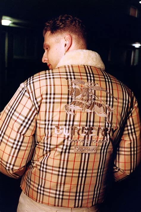 what time does supreme burberry drop|supreme x Burberry spring 2022.